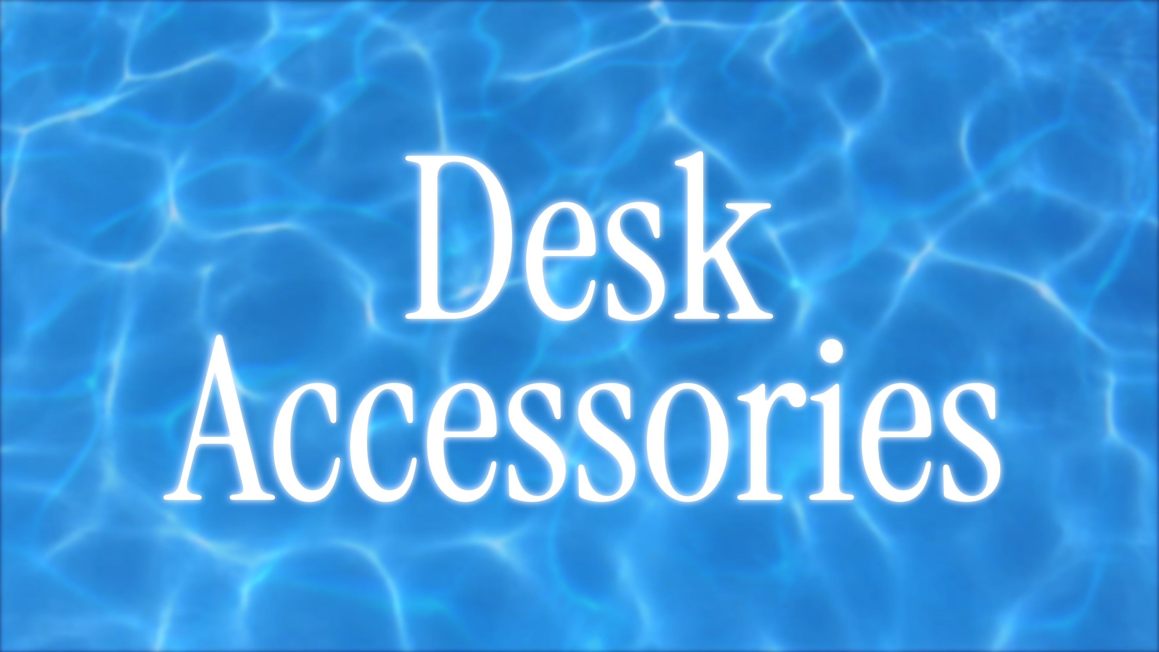 Frutiger Aero Desk Accessories