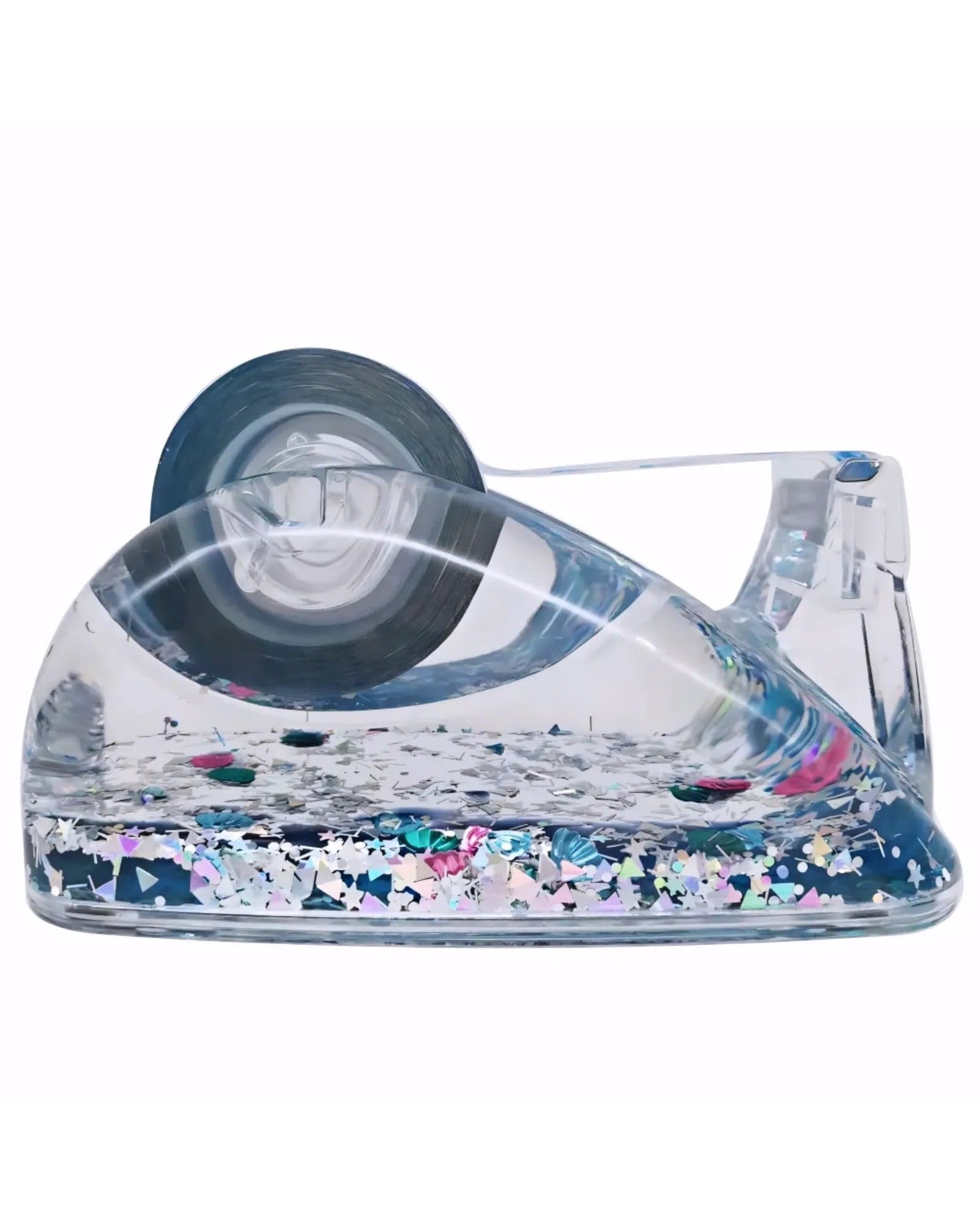Mijn winkel Blue Liquid Wave Tape Dispenser