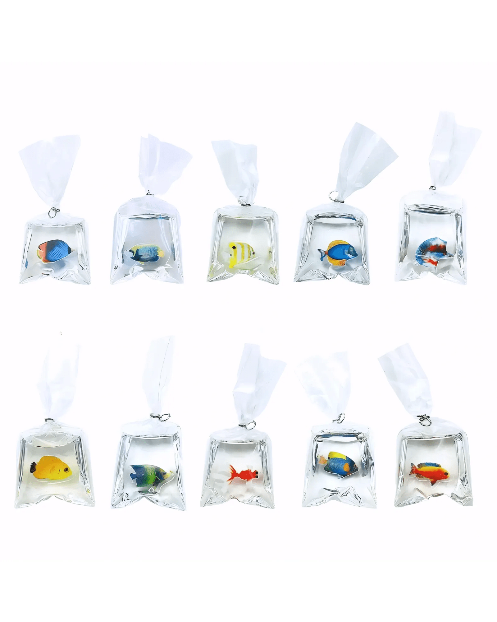 Mijn winkel Fish in Bag Keychain Set