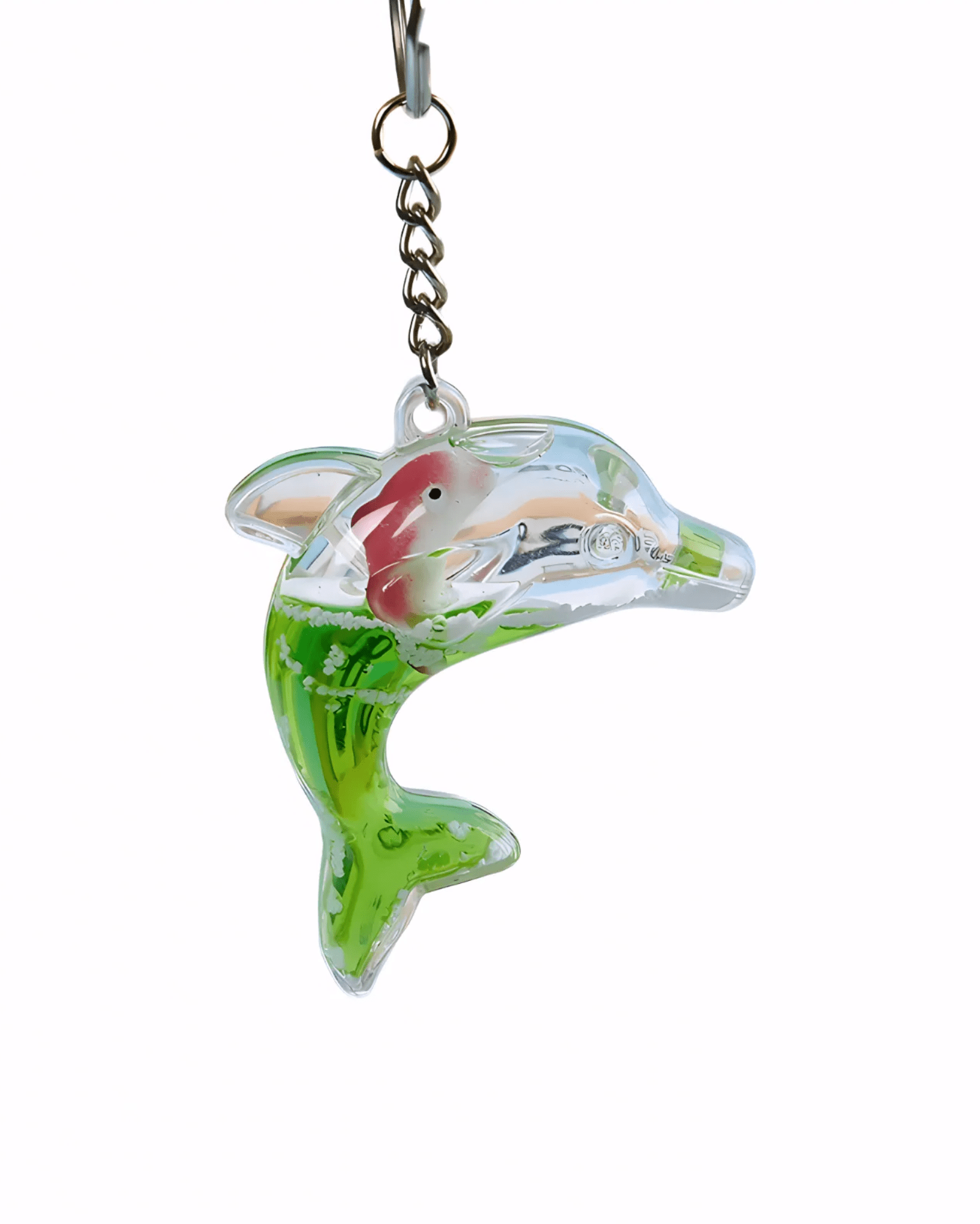 Mijn winkel Green Dolphin Float Keychain