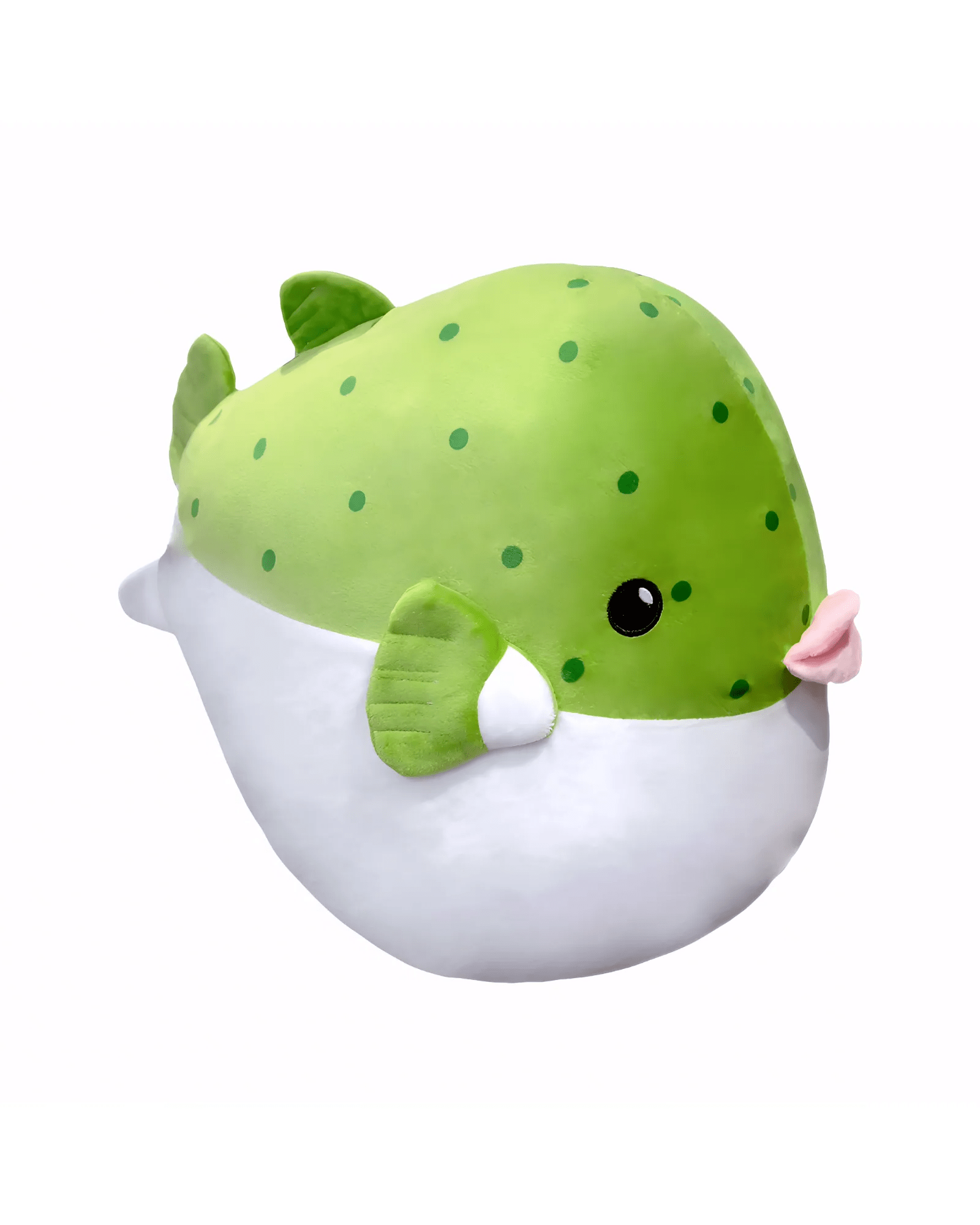 Mijn winkel Green Puffer Fish Plush