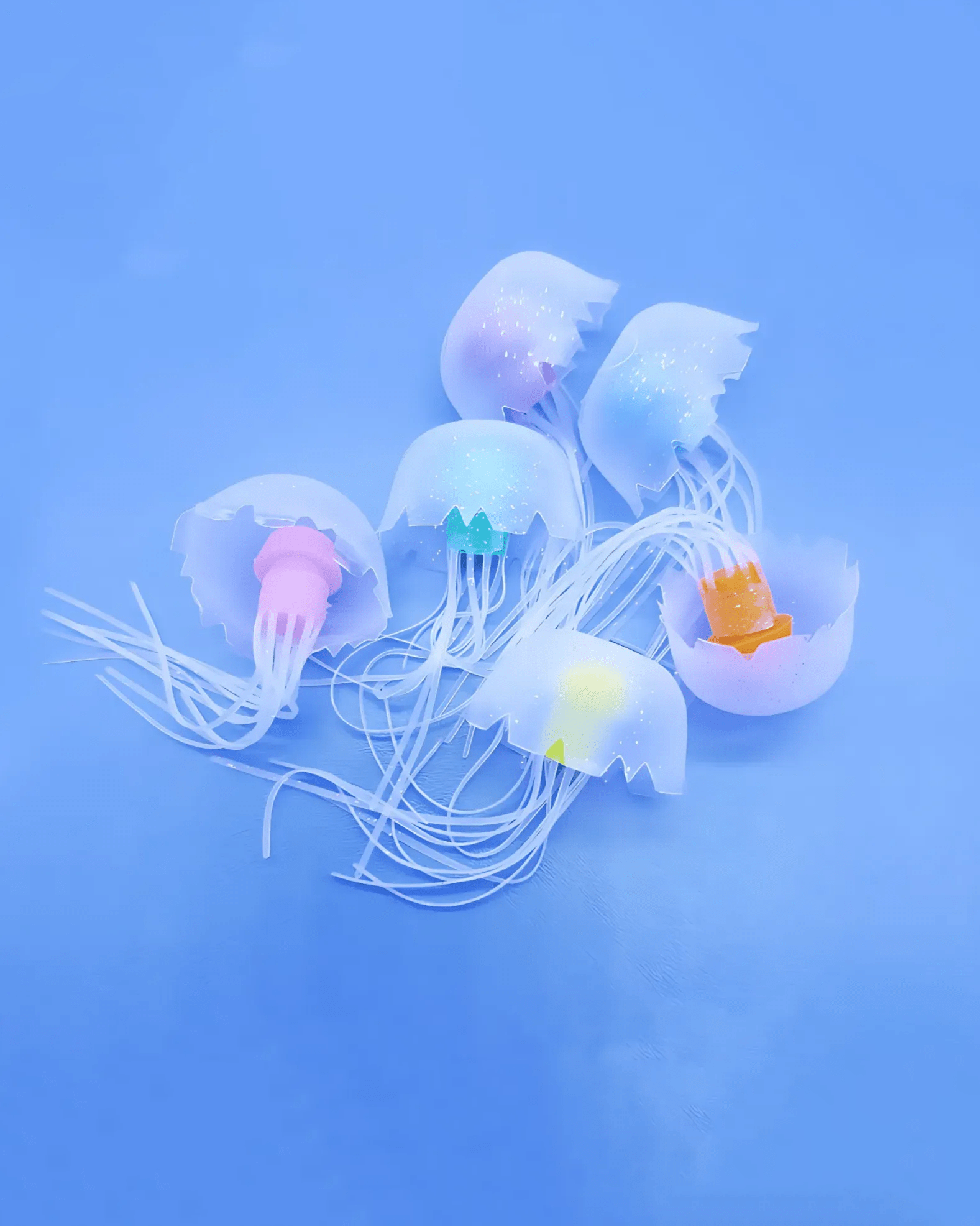 Mijn winkel Jellyfish Tank Ornament Set
