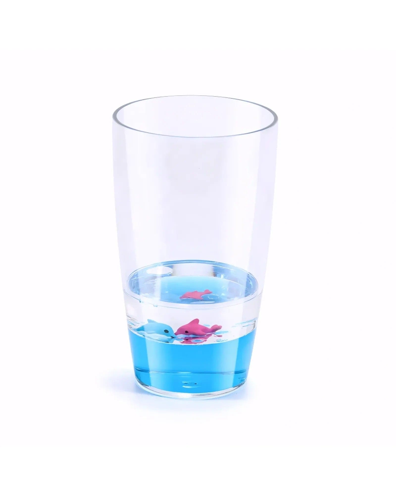 Mijn winkel Light Blue Dolphin Liquid Wave Cup