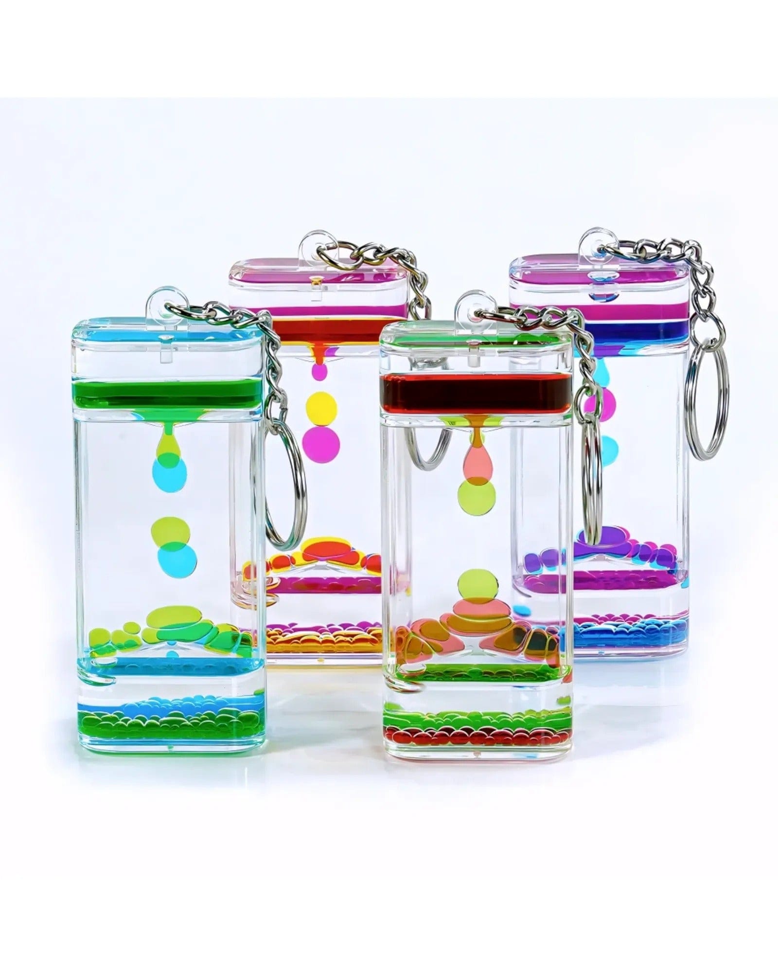 Mijn winkel Liquid Timer Keychain