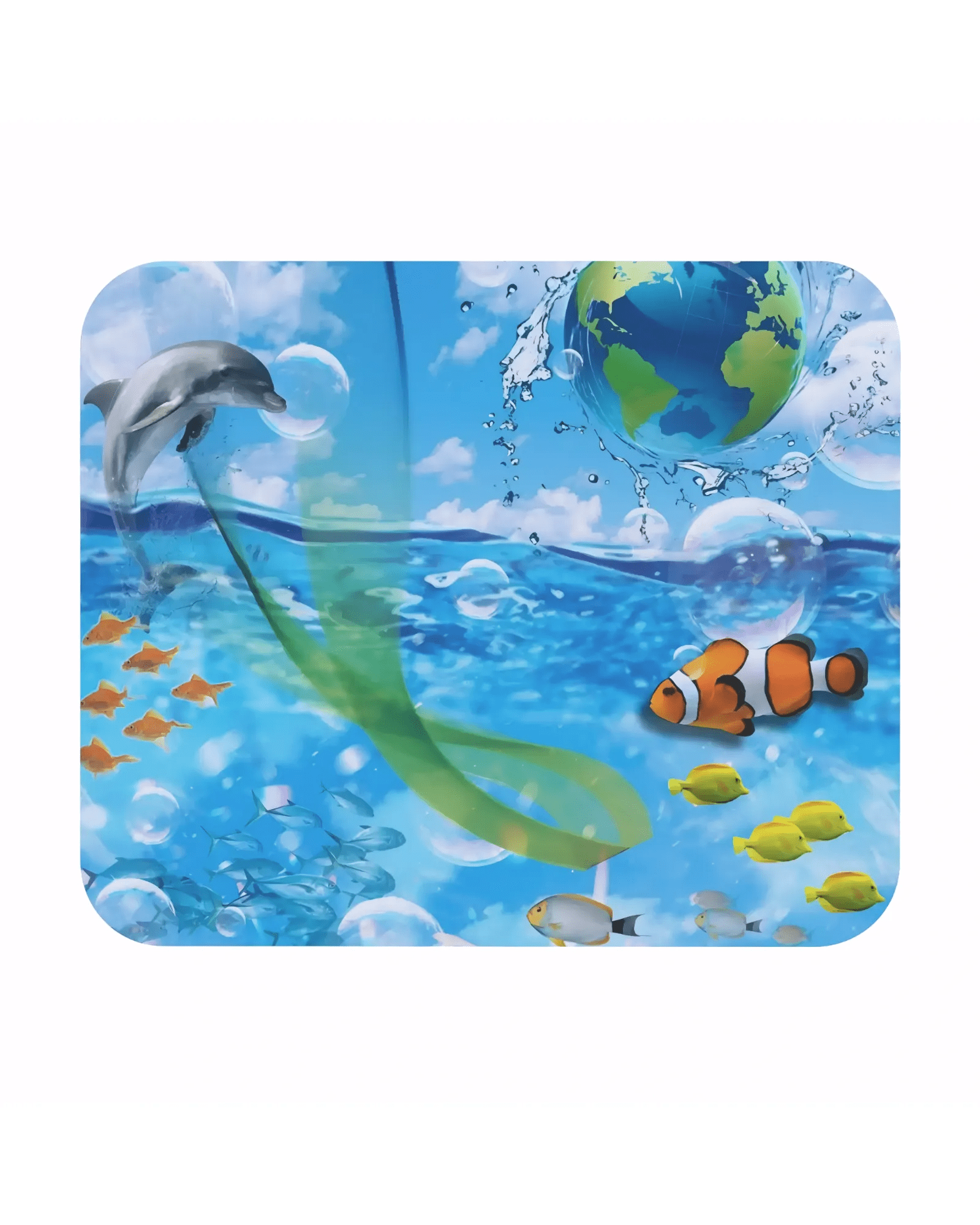 Mijn winkel Ocean Life Burst Mouse Pad