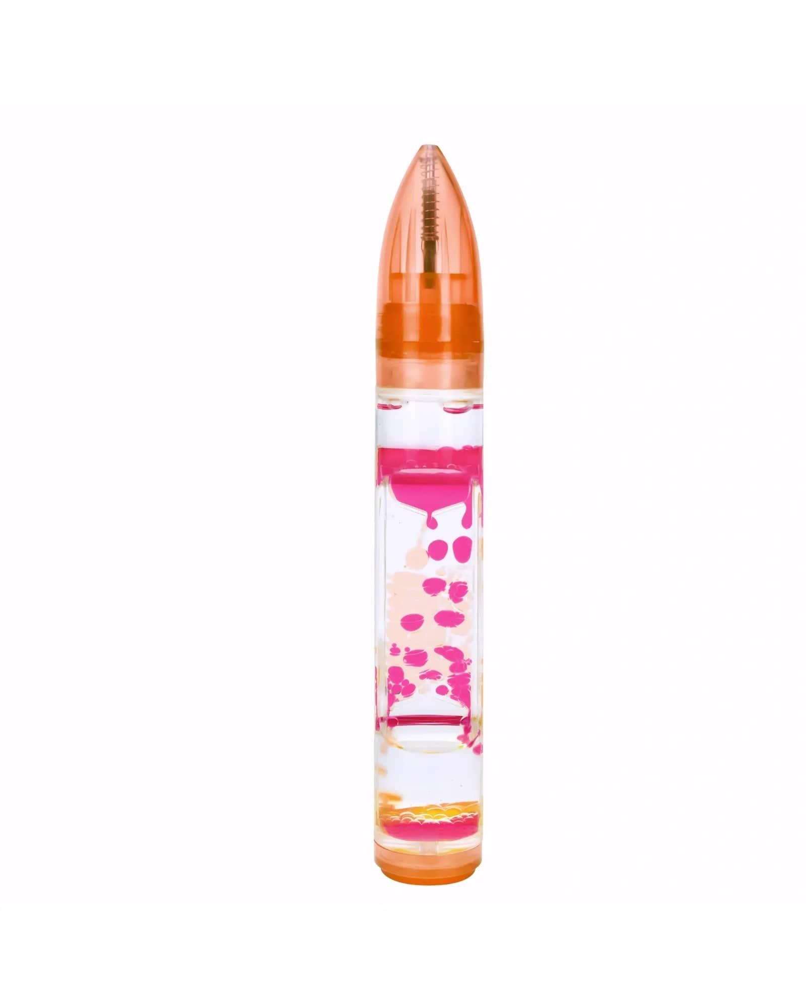 Mijn winkel Orange Liquid Motion Bubbler Pen