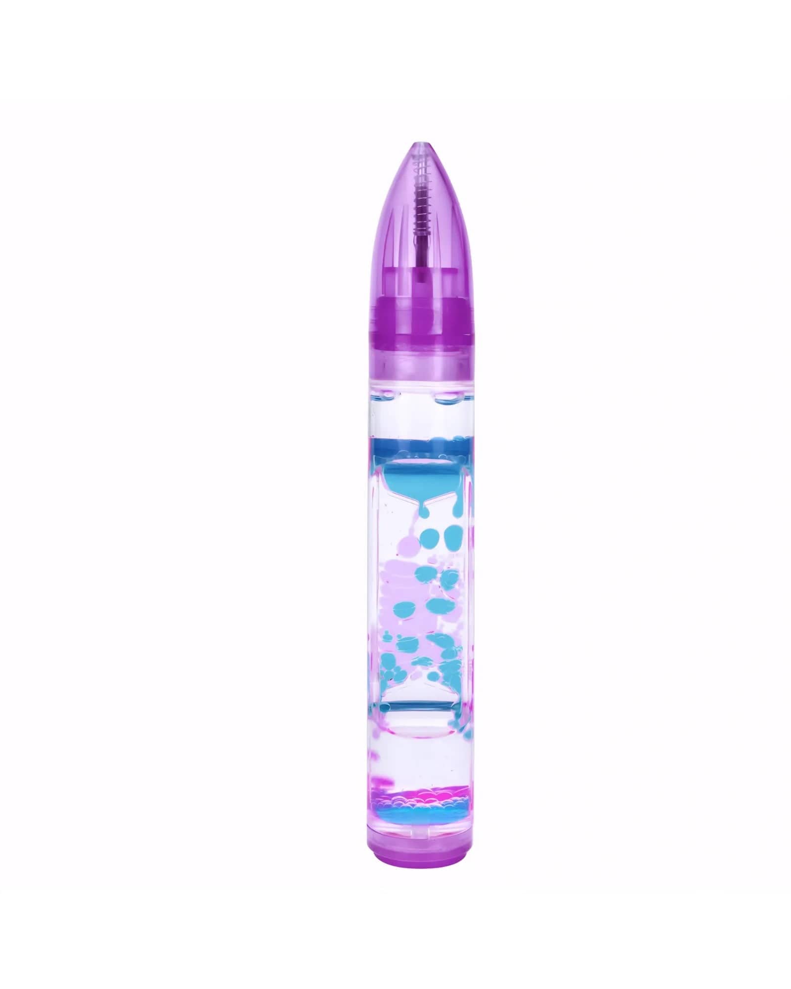 Mijn winkel Purple Liquid Motion Bubbler Pen
