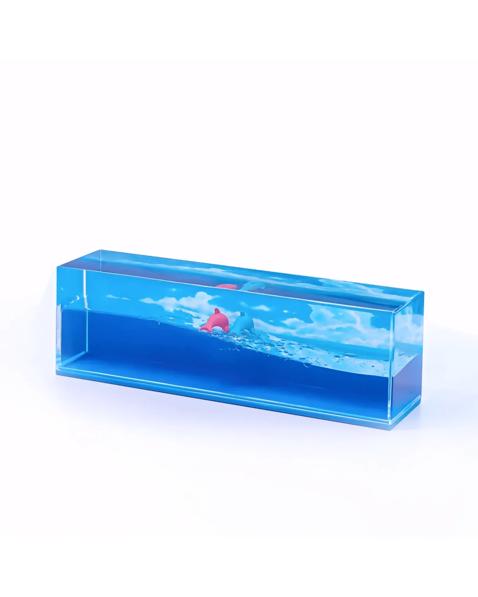 Mijn winkel Rectangular Liquid Wave Paperweight