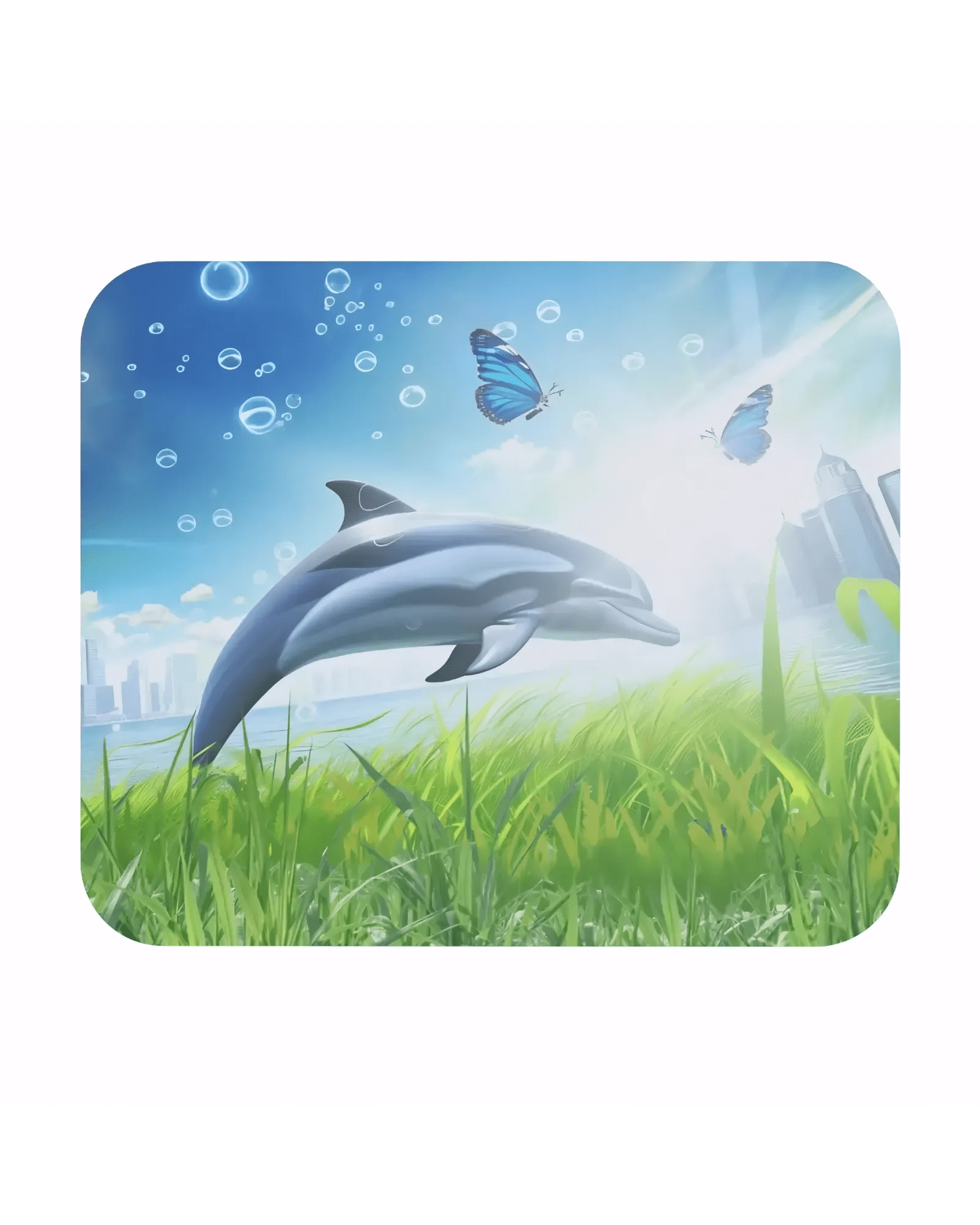 Mijn winkel Skyline Dolphin Dream Mouse Pad