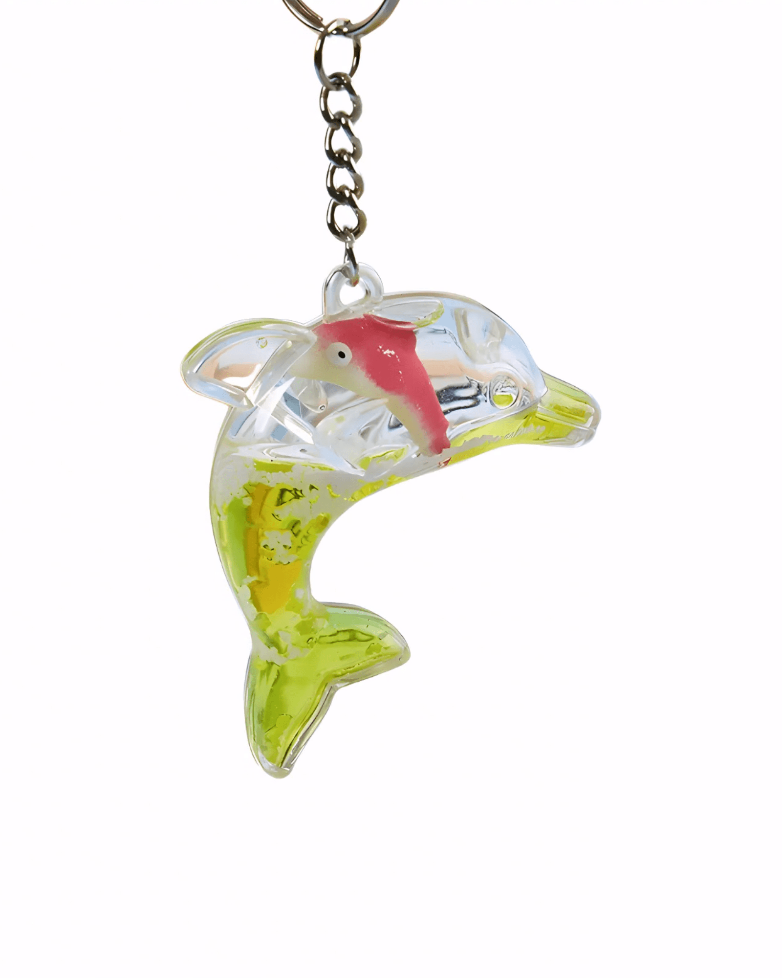Mijn winkel Yellow Dolphin Float Keychain