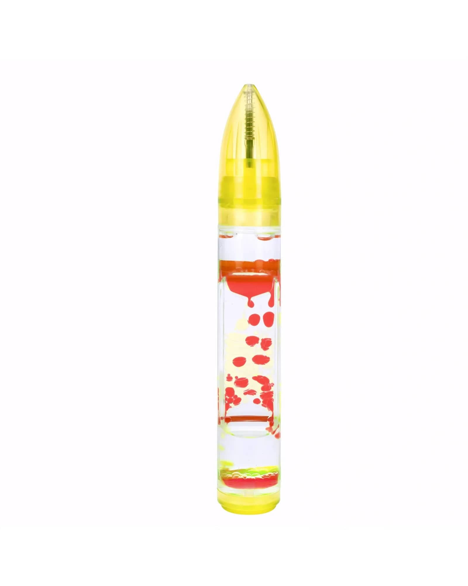 Mijn winkel Yellow Liquid Motion Bubbler Pen